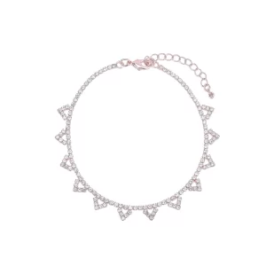 Cubic Zirconia Anklet  7070000004B